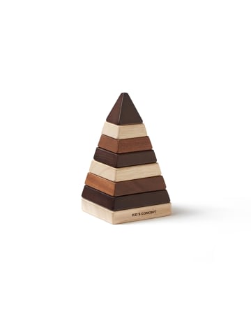 Kids Concept Stapelpyramide in Natur Neo ab 12 Monate