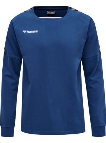 Hummel Hoodie "Hmlauthentic" in Blau