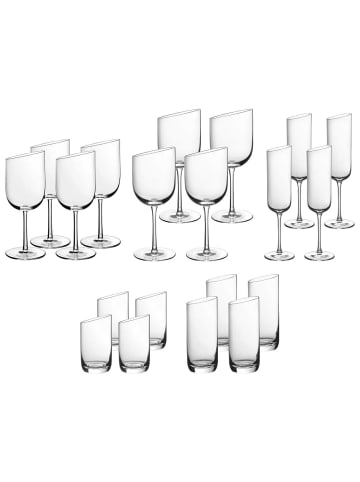 Villeroy & Boch 20er Set Wein- und Sektgläser NewMoon transparent in transparent