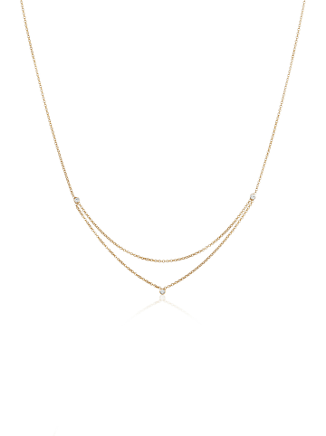 Elli Halskette 925 Sterling Silber in Gold