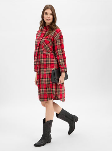 JOOP! Kleid Danny in rot beige - 0001