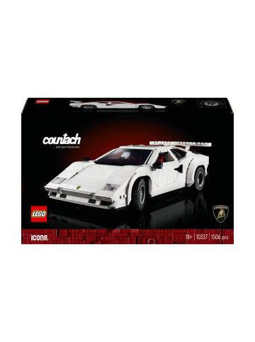 LEGO Bausteineset Icons Lamborghini Countach 5000 Quattrovalvole, ab 18 Jahre