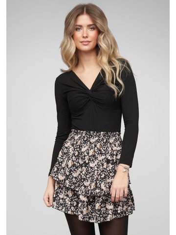Cloud5ive Midi Skirt in black/mulitcolor