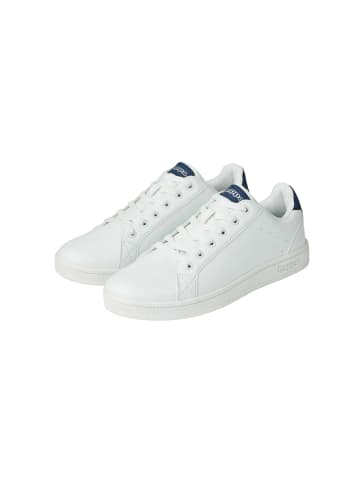 Kappa Niedriger Schuh KMLogo in white-navy