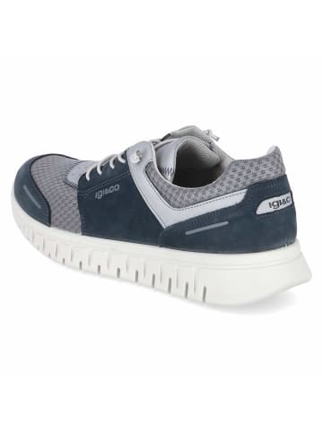 Igi&Co Low Sneaker in Blau