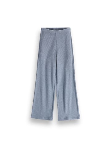 Coccodrillo Gerippte Leggings mit langem Bein in hellblau
