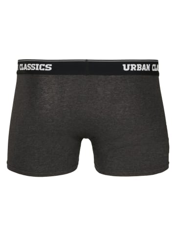 Urban Classics Urban Classics Boxershorts in branding AOP/black/charcoal