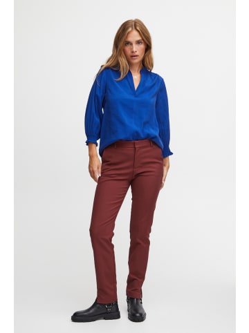 Pulz Hose PZBINDY regular fit in Tawny Port