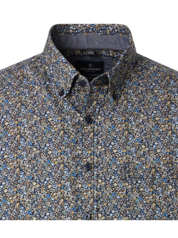 CASAMODA Halbarmhemd in Blau