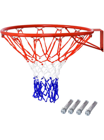 COSTWAY Basketballring in Rot