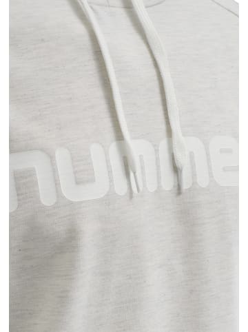 Hummel Hummel Cotton Kapuzenpullover Hmlgo Multisport Herren Atmungsaktiv in EGRET MELANGE