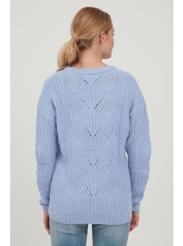 Oxmo Strickpullover in blau