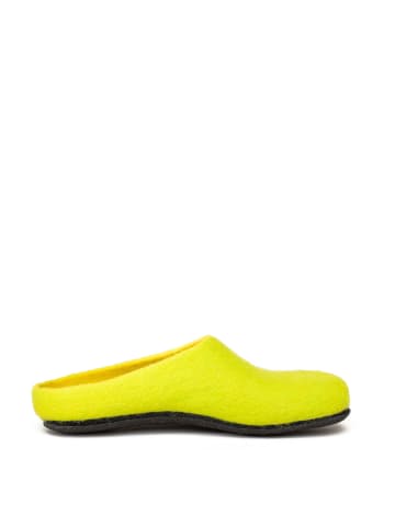 Magicfelt Filzpantoffel in gelb