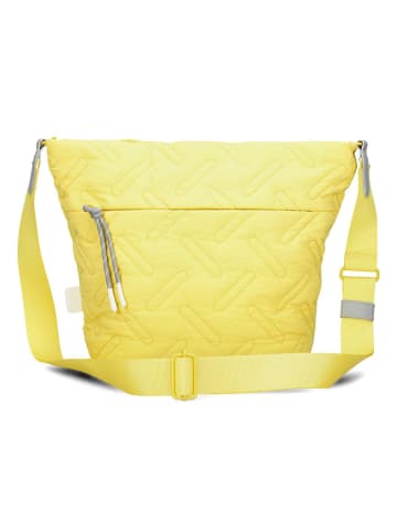 Zwei Cleo Shopper Tasche 35 cm in yellow