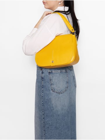 Viola Castellani Schultertasche in YELLOW
