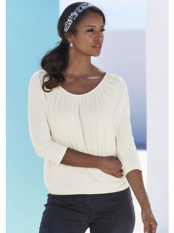 LASCANA 3/4-Arm-Shirt in creme