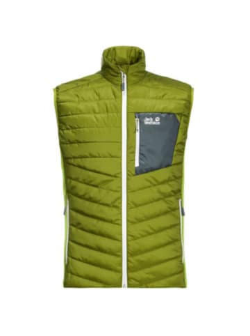 Jack Wolfskin Steppweste Routeburn in Oliv