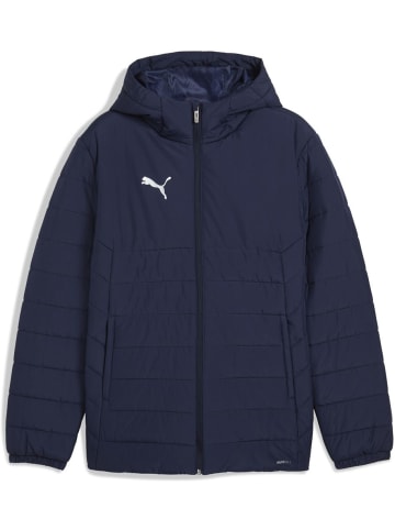 Puma Trainingsjacke "TeamADDITIONS Hooded Padded Jacket" in Blau