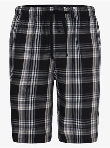Schiesser Pyjama-Shorts Basic in marine grau