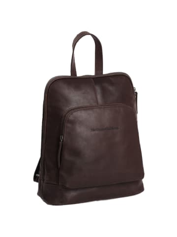 The Chesterfield Brand Wax Pull Up City Rucksack Leder 34 cm in braun