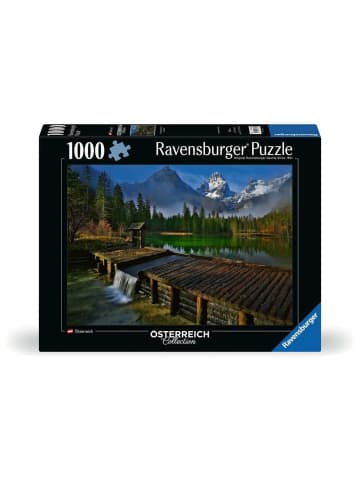 Ravensburger Puzzle 1.000 Teile Schiederweiher bei Hinterstoder Ab 14 Jahre in bunt