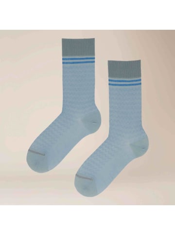 Kunert Socken Arrow Graphic gemustert in dove-blue