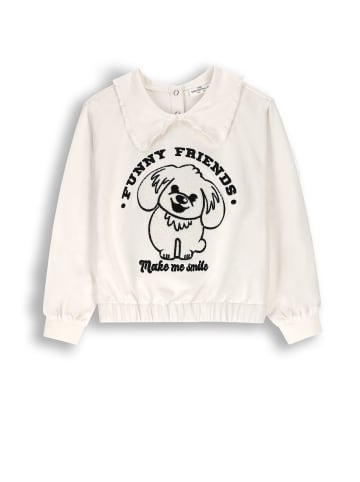 Coccodrillo Sweatshirt in ecru