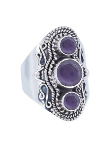 mantraroma 925er Silber - Ringe mit Amethyst