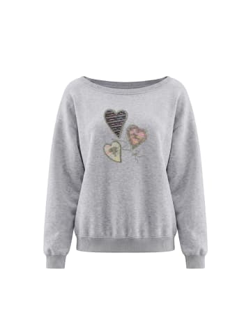 myMo Women Sweatshirt in Grey