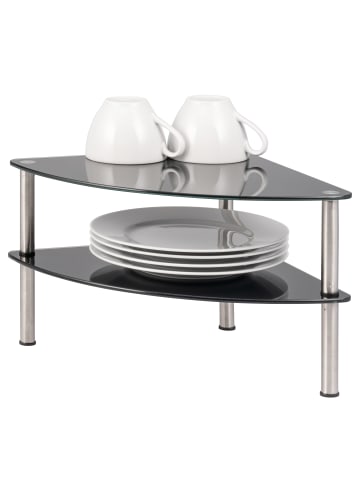 bremermann Eckregal 28 x 21 x 28 cm schwarz