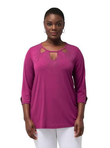 Ulla Popken Shirt in magenta