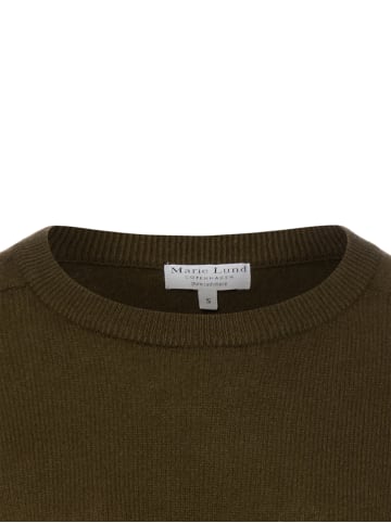 Marie Lund Pullover in oliv - 0005