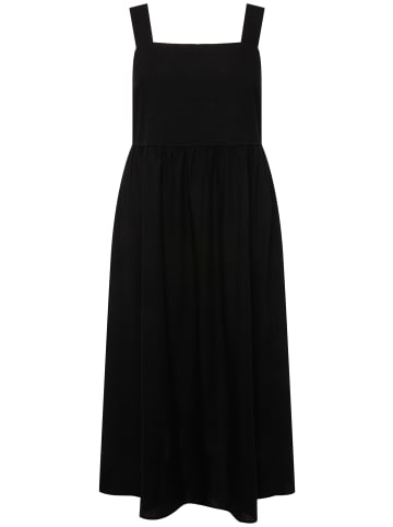 Ulla Popken Midikleid in schwarz