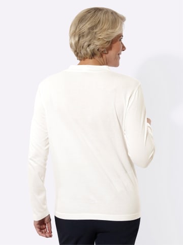 WITT WEIDEN Stehkragen-Shirt in ecru