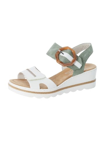 rieker Komfort Sandalen in Weiß