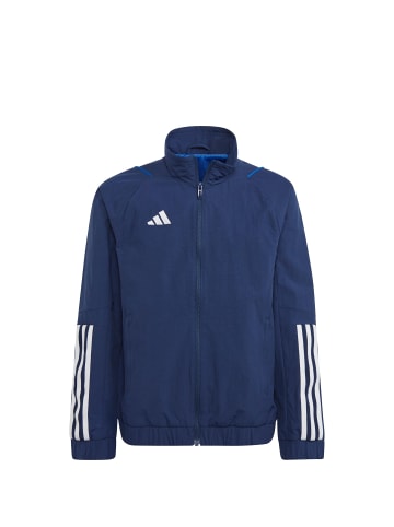 adidas Performance Trainingsjacke Tiro 23 in dunkelblau / weiß