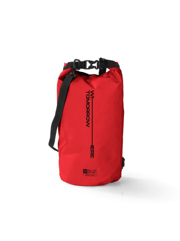 Where Tomorrow PVC dry bag 10L - rot wasserdichte Tasche