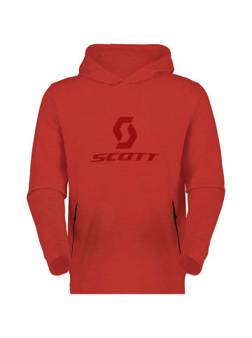 SCOTT M DEFINEDMID PULLOVER HOODY in Rot