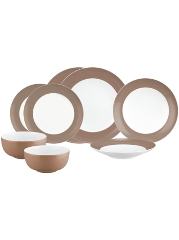 Seltmann Weiden 8-tlg. Einsteiger-Set Liberty Pure Colors in – in Cocoa Brown