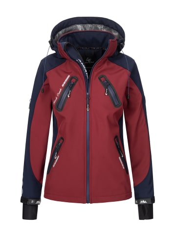 Rock Creek Jacke in Weinrot