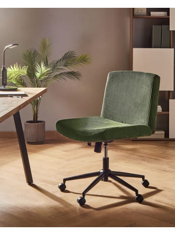 Beliani Bürostuhl GEDDES in Grün/Schwarz - (W) 59 x (H) 85 x (L) 71 cm