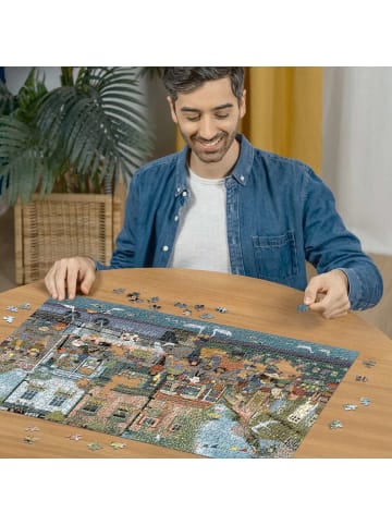 Ravensburger Ravensburger Puzzle 1.000 Teile Stadt am Fluss in bunt