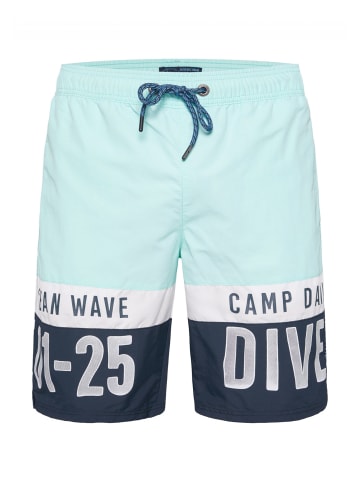 CAMP DAVID  Badeshorts in hellblau