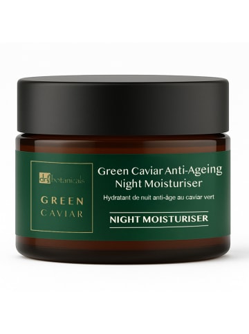 Dr Botanicals DB Green Caviar & Arganöl  Feuchtigkeitscreme für die Nacht 50ml