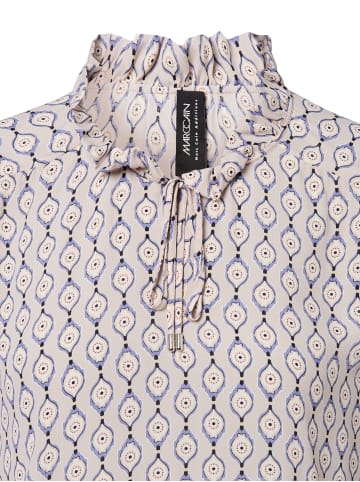 MARC CAIN COLLECTIONS Bluse in beige mehrfarbig