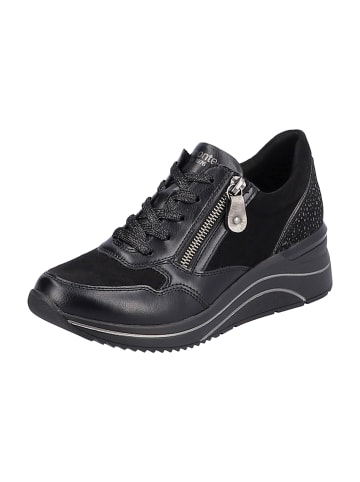 remonte Sneaker Wedges in Schwarz