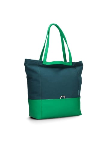 Zwei Fiorelli Shopper Tasche 44 cm in petrol