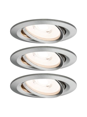 paulmann Einbauleuchte LED Reflector Coin 6,8W Eisen