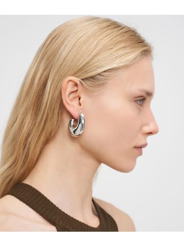 LIEBESKIND BERLIN Ohrringe Organic Shapes in silber