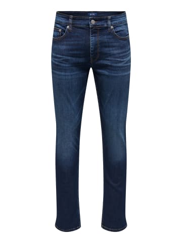Only&Sons Jeans 'Loom SLIM 5748' in dark-blue denim